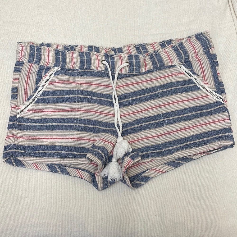 Jolt Mixedcolor Striped Shorts in Large